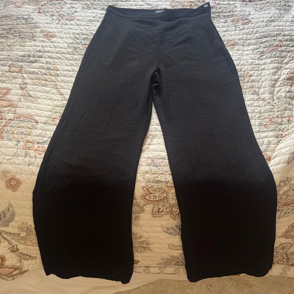 American Apparel Black Wide-Leg Pants, Size Medium, Good Condition - Picture 1 of 5